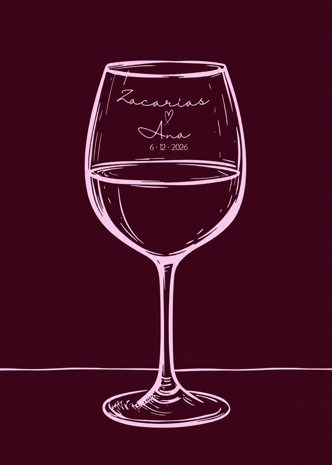 Zacarias & Ana — Save the date 6·12·2026